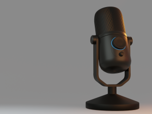 Microphone Model 3D