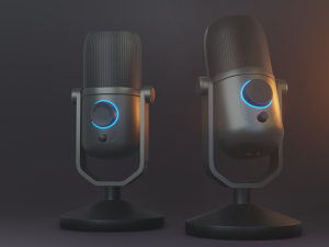 Microphone Model 3D