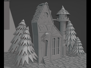 Castle Modelo 3D