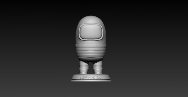 among us 3D Model .c4d .max .obj .3ds .fbx .stl .blend 