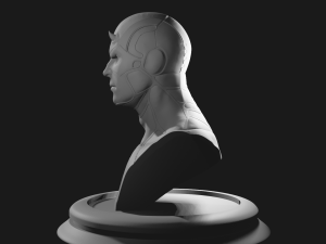 bust daredevil fan art 3Dプリントモデル