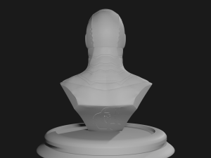 bust daredevil fan art 3Dプリントモデル