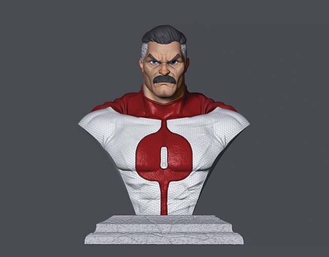 omniman 3D Принт Модель .c4d .max .obj .3ds .fbx .stl .blend 