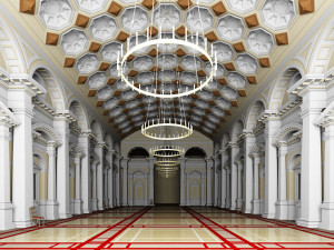 hall 3D 模型