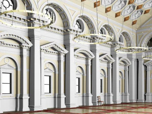 hall 3D Model