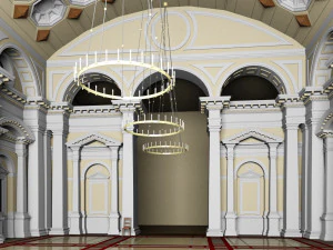 hall 3D Model