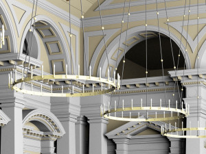 hall 3D 模型