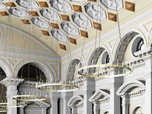 hall 3D Model