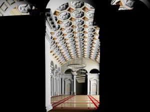 hall 3D 模型