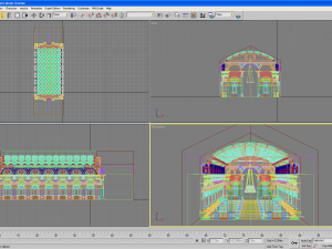 hall 3D 模型