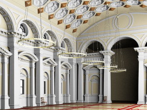 hall 3D Model