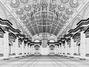 hall 3D Model