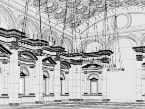 hall 3D Model