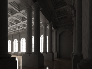 hall 3D मॉडल