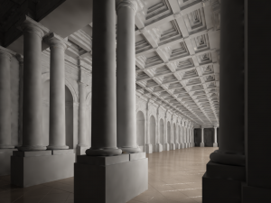 hall 3D मॉडल