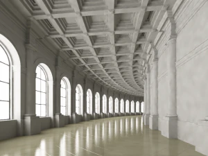 sal&atilde;o Modelo 3D