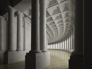 hall Modelo 3D