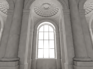 hall Modèle 3D