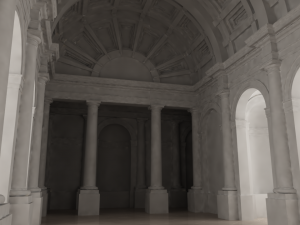 hall Modèle 3D