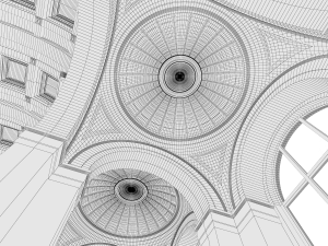 hall Modèle 3D