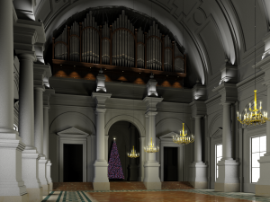hall 3D Model