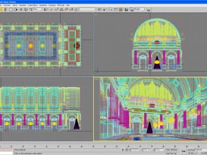 hall 3D 模型