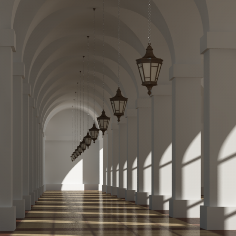 hall 3D 模型 .c4d .max .obj .3ds .fbx .stl .blend 