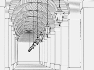 hall 3D Model