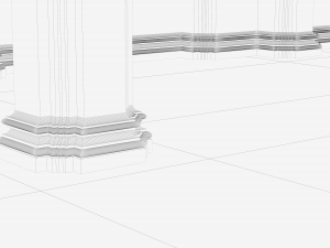 hall 3Dモデル