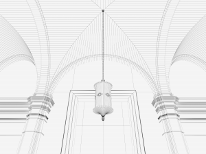 hall 3Dモデル