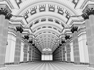 hall 3D Model
