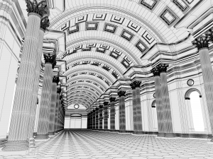 hall Model 3D