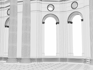 hall Model 3D