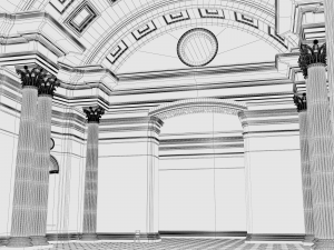 hall Model 3D