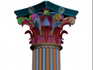 column Modelo 3D