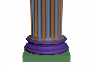 column Modelo 3D