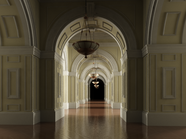 Hall 3D 模型 .c4d .max .obj .3ds .fbx .stl .blend 