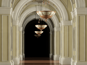 Hall 3D 模型