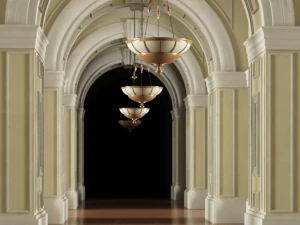 Hall 3D Model