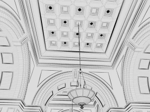 Hall 3D Model