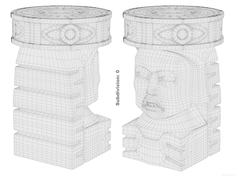 Sculptures 3D 모델