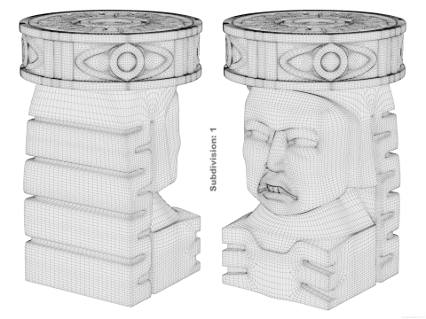 Sculptures 3D 모델