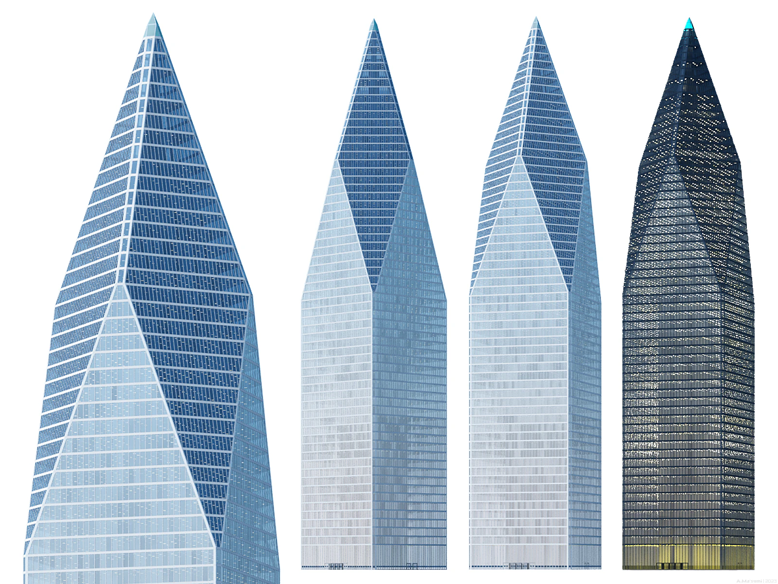 Building 3D Model .c4d .max .obj .3ds .fbx .stl .blend 