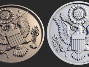 Great Seal of the United States 3D Print Model