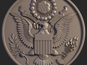 Great Seal of the United States Modelo de impresión 3D