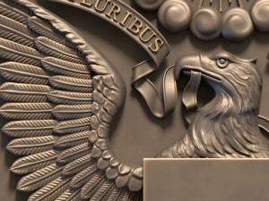 Great Seal of the United States 3D Print Model