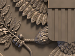Great Seal of the United States 3D Print Model
