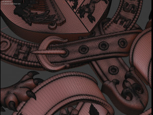 Coat of arms of the Great Britain 3Dプリントモデル