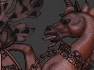Coat of arms of the Great Britain 3Dプリントモデル