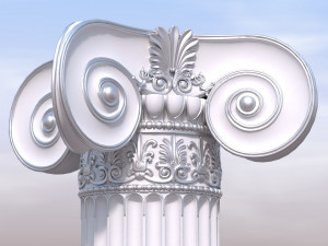 Greek column 3D Model